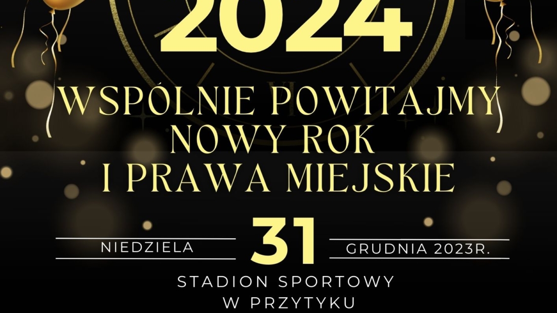 plakat sylwester 2023